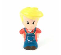 Fisher-Price Parte di ricambio Little People Animal Friends Farm Playset CHJ51 - Figura di Eddie di ricambio Farmer Boy