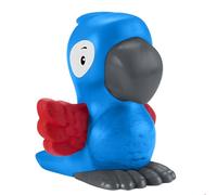 Fisher-Price Parte di ricambio Little People Noah's Ark Bible Story Playset HNG03 - Figura di uccello pappagallo blu e rosso di ricambio