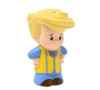 Fisher-Price Parte di ricambio per bambini da collezione Cantiere Dump Truck Playset BDY81 - Figura di Eddie bionda di ricambio - Dumptruck Driver