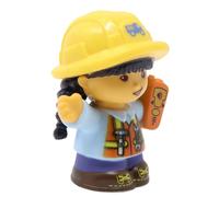 Fisher-Price Parte di ricambio per bambini da collezione che lavorano insieme Cantiere stradale set da gioco DXB23 - Figura di ricambio per autista di autista di camion con cassone ribaltabile