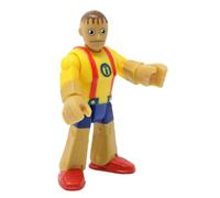 Fisher-Price Parte di ricambio per personaggi classici Imaginext Storytime DTB30 da collezione - Personaggio di ricambio in plastica snodabile in legno Puppet Boy Pinocchino