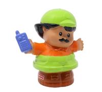 Fisher-Price Parte di ricambio per set da gioco da collezione Little People Animal Suoni Zoo Train 77949 - Figura ispanica di Roberto Zookeeper - Con cellulare blu