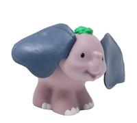 Fisher-Price Parte di ricambio per set da gioco K0475 dell'Arca di Noè o dello Zoo di Noè - Figura di elefante di ricambio con orecchie in pelle simile al tatto e tartaruga verde sulla testa