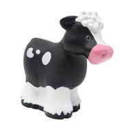 Fisher-Price Parte di ricambio per set da gioco Y3677 da collezione con suoni di animali divertenti, Y3677, figura di mucca bianca e nera
