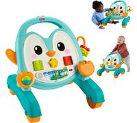 Fisher-Price, Pinguino musicale blu 2 in 1 con 8 attività, musica e suoni per i