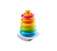 Fisher-Price Piramide 5 Anelli, Giocattolo Impilabile per Bambini 6+ Mesi, FHC92