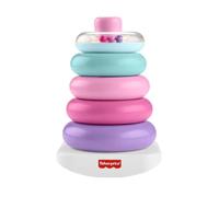 Fisher-Price - Piramide Arcobaleno - Giocattolo di risveglio impilare per bambin