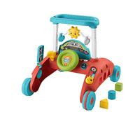 Fisher-Price Primi Passi al Volante, giocattolo ispirato a una macchina che incoraggia i bambini a camminare, Giocattolo per Bambini 6-36 Mesi, Edizione: Francese, HJP43