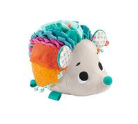 Fisher-Price - Riccio Coccole e Abbracci, Soffice Peluche con Suoni e Superfici da Esplorare, Giocattolo per Neonati 0+ Mesi, HBP42