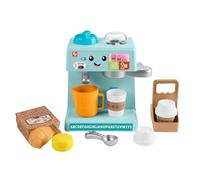 Fisher-Price Giocattolo La mia prima macchinetta del caffè – Smart Stages, pulsanti, musica e suoni