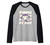 Fisher-Price - Scimmia Viola Maglia con Maniche Raglan