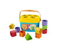 Fisher-Price, Secchiello con Formine, 10 Blocchi Colorati, per Bambini dai 6 Mesi in Su