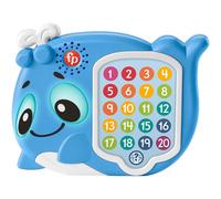 Fisher-price - parlamici serena balena indovina con me, versione italiana, giocattolo interattivo musicale con luci e movimenti per l'apprendimento, 18+ mesi, hrb79