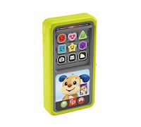 Fisher-Price Smartphone Scorri e Impara, Telefono Giocattolo didattico per Neonati e Bambini ai Primi Passi, Giocattolo per Bambini 9-36 Mesi, Edizione: Tedesco, HNL47