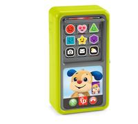 Fisher-Price Smartphone Scorri e Impara, telefono giocattolo didattico per neonati e bambini ai primi passi, 9 - 36 Mesi, Edizione: Olandese; Inglese, UK; Francese; Tedesco; Italiano, HNL42