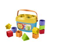 Fisher-Price Stacking Toy Baby’s First Blocks Set of 10 Shapes for Sorting Play