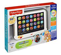 Fisher-Price Tablet Ridi e Impara, Giocattolo di apprendimento per bambini Ridere e Imparare Smart Stages con musica e luci per età da 1+ anni, Edizione Polacco, DHN29