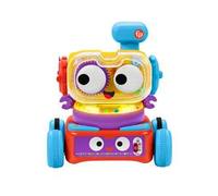 Fisher-Price - Tino Robottino 4-in-1, giocattolo per attività elettronica con luci