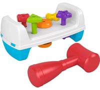 Fisher-Price Toddler Toy Tap & Turn Bench Pretend Tools 2-Sided Construction Set