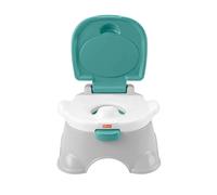 Fisher-Price Vasino 3in1, Diventa Riduttore per WC e Sgabello, per Bambini 12+Mesi, GYP61