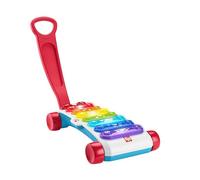 Fisher-Price Xilofono Gigante, giocattolo elettronico musicale trainabile con canzoni educative, regalo per bambini 9-36 Mesi, Edizione: UK-Inglese , HGM29