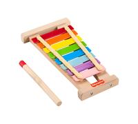 Fisher-Price - Xilofono in Legno, set musicale xilofono e martelletto in legno i