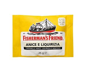 Fisherman's Friend, Caramelle al gusto Anice e Liquirizia - Bustina da 25g