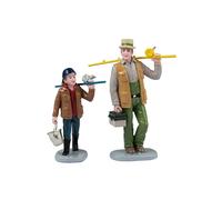 Fishin' Time Set Of 2 Cod. 42321 Figurina Lemax