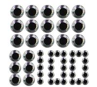 Fishing Bait Eyes - 100X Realistic 3D Eyes, Fly Tying Material Kit | Crafting Tackle Accessory With Durable Adhesive, Making Fishing Lures Eye Kit For Lures Baits Spinner Fly Jig Artificial Fish