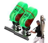 Fishing Bite Alarm, Electronic Bite Indicator Set, Portable Sensitive Alert Bell (3,35 x 1,89 pollici), Sound and Light Signal, Fish Capture Clip for Lake Fishing