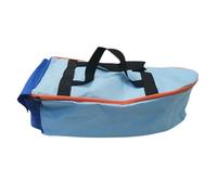 Fishing Boat Storage Bag, Waterproof Tackle Bag, Fishing Gear Organizer for Bait Boats, Remote Controls, and Accessories, 22.83x11.02x7.48 Inches, Blue Green