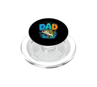 Fishing Daddy Pesce Amante del pesce Pesce Pescatore Uomini Donne Bambini PopSockets PopGrip per MagSafe
