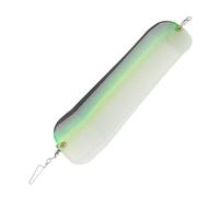 Fishing Flasher with Luminous Design (Luminous Green Black Edge)
