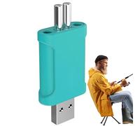 Fishing Float Battery, CR425 Ricaricabile Float Batterie, USB Fireproof Electronic Bait Charging Head, Long Lasting Power, Bobber Replacement for Long Night