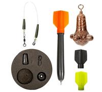 Fishing Floats - Bobbers | Fishing Bobbers | Fishing Floats Weighted Bobbers, Fishing Float Set Colored Marker Float Carp Fishing Kit Fishing Floats Popping Cork Float Weighted Tackle Kit accessori