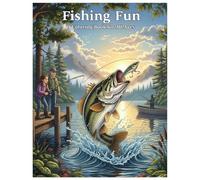 Fishing Fun: A Coloring Book for All Ages