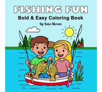 Fishing Fun: Bold & Easy Coloring Book