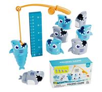 Fishing Game - ABS | Fine Motor Skills Game For Early Math Preschool Activity | Parent-Child Learning Gift For Kids Children Home School Travel Camping Picnic