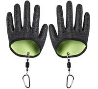 Fishing Gloves, Puncture-Proof Catfish Handling Glove with Magnetic Quick Release, Protective Fisherman Gear for Men, Women, Dad, Husband, Boyfriend, Outdoor Angling, Professional Fishing Tools