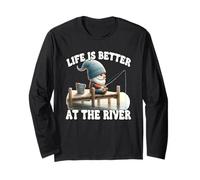 Fishing Grandpa Gnome For Dad Life Is Better At The River Maglia a Manica