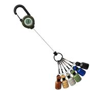 Fishing Hook Protectors - 6 Piece Lightweight Squid Bait, Guard Assorted Color Set for Anglers Fishermen Beginners Saltwater Freshwater Outdoor Boat Durable Safe Tackle Accessory