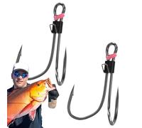 Fishing Hooks - Fishing Tackle | Barbed Hooks For Freshwater and Saltwater, For Group Fishingg Trips, For Angling Bait Holder Lures, Various Bait Types, Different Lures, Angling Accessories