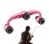 Fishing Knot Tool - Aluminum GT Knotter, Line Connector Helper | Compact Tying Winder with Non-Slip Grip, Mobile Rigging Device for Saltwater Servoir Lake Pond Bank River Freshwater Outdoor Trips