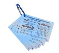 Fishing Knots Guide, Angling Knot Instruction, Professional Fishing Knot Tying Instruction For Anglers Fishermen Men Beginners Enthusiasts Saltwater Sea Lake River Stream Reservoir Pocket Size 9x5.9cm