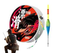 Fishing Line Kit, Ready Rig Setup, 7Inches High Sensitivity with Bobber Control System, Strong Nylon Tackle Set, Pre Tied Hook Style Gear, Outdoor Fishing Accessories for Saltwater Use