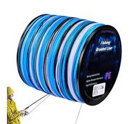 Fishing Lines Braid - 4- Saltwater Wire, Portable Angling Line, Abrasion Resistant Wire | Lightweight Line For Lake, River, Pond, Offshore Fishing, Anglers, Professional And Recreational