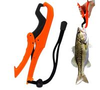 Fishing Lip Gripper, Floating Fish Grabber, Lightweight Catch Tool, Secure Lanyard Attachment, Kayak Gear Accessory for Men, Zio, Grandpa, Family, , Grandfather Use