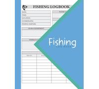 Fishing Log Book for Kids: 8.5x11 inches , 110 Pages
