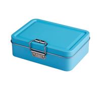 Fishing Lure Box - Multi Functional High Strength Lightweight | Small Tackle Box Organizer,for Bass Trout Catfish Saltwater Freshwater Shore Pier River Stream Pond Fishing, blu, vedi descrizione, Vedi