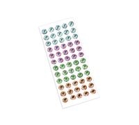 Fishing Lure Eye - Adhesive Tackle Bait Stickers | 4D Realistic Fish Lure Eyes | Artificial Lures Making For Beginner Dad Men Outdoor Water Lake River Sea Shore Freshwater Fishermen